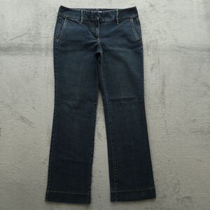 Loft Jeans Women's Size 8 Blue Mid-Rise Bootcut Denim Pants 31" Inseam Stretch